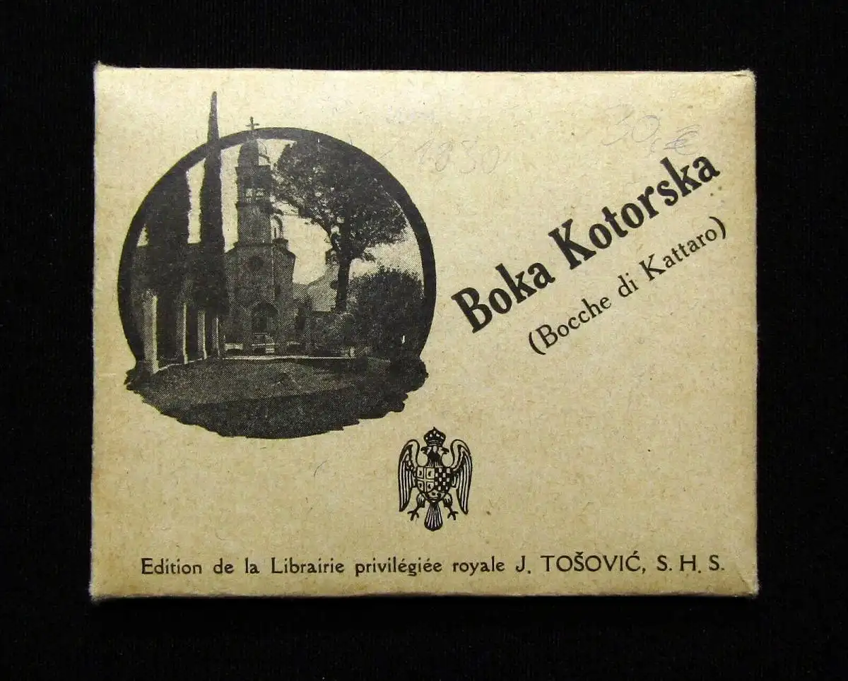 Boka Kotorska (Bocce di Kattaro) um 1930 10 Original Fotos Landschaft