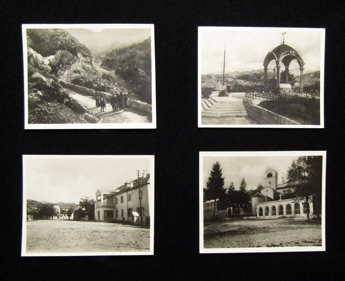 Cetinje( Crnagora- Montenegro) um 1930 10 Original Fotos Landschaft