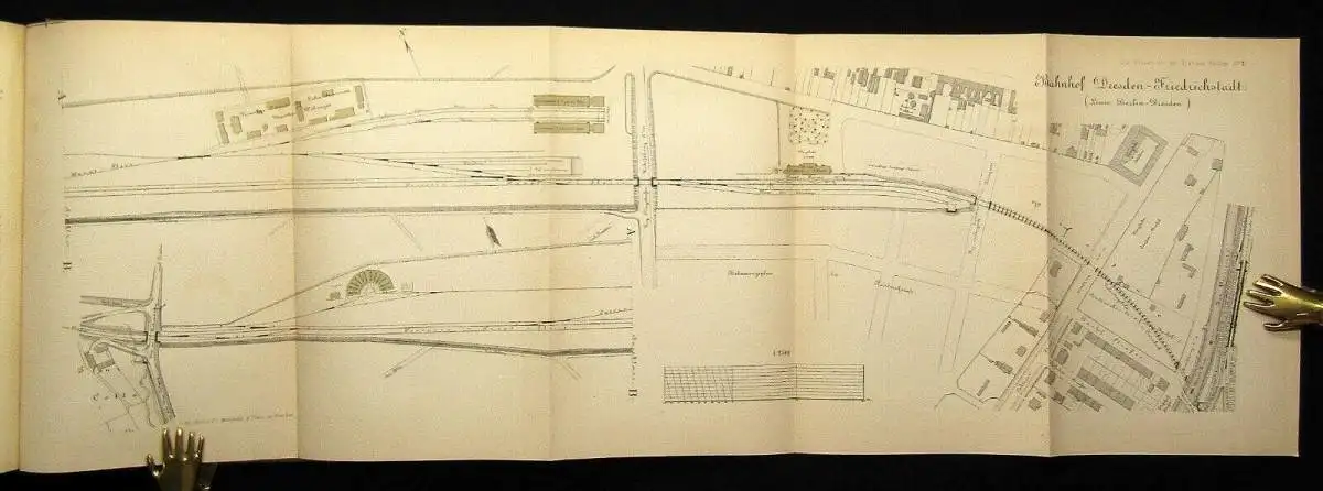 Die Bauten Techn.u. Industriellen Anlagen von Dresden 1878 Or.ausgabe selten