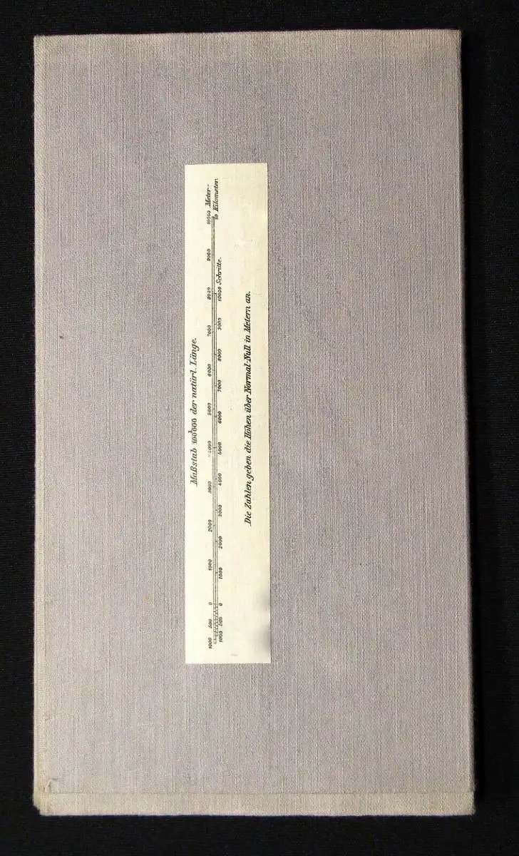 Garnisionumgebungskarte Chemnitz Maßstab 1:100 000 um 1910 59x56 cm