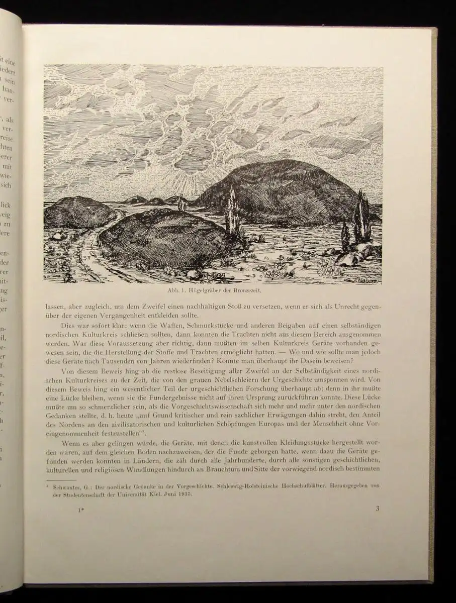 Schlabow, Karl Germanische Tuchmacher der Bronzezeit 1937 Geschichte Archäologie