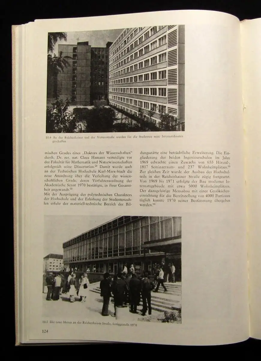 Königliche Gewerbeschule Chemnitz 1836 Techn. Hochschule Karl-Marx-Stadt 1986