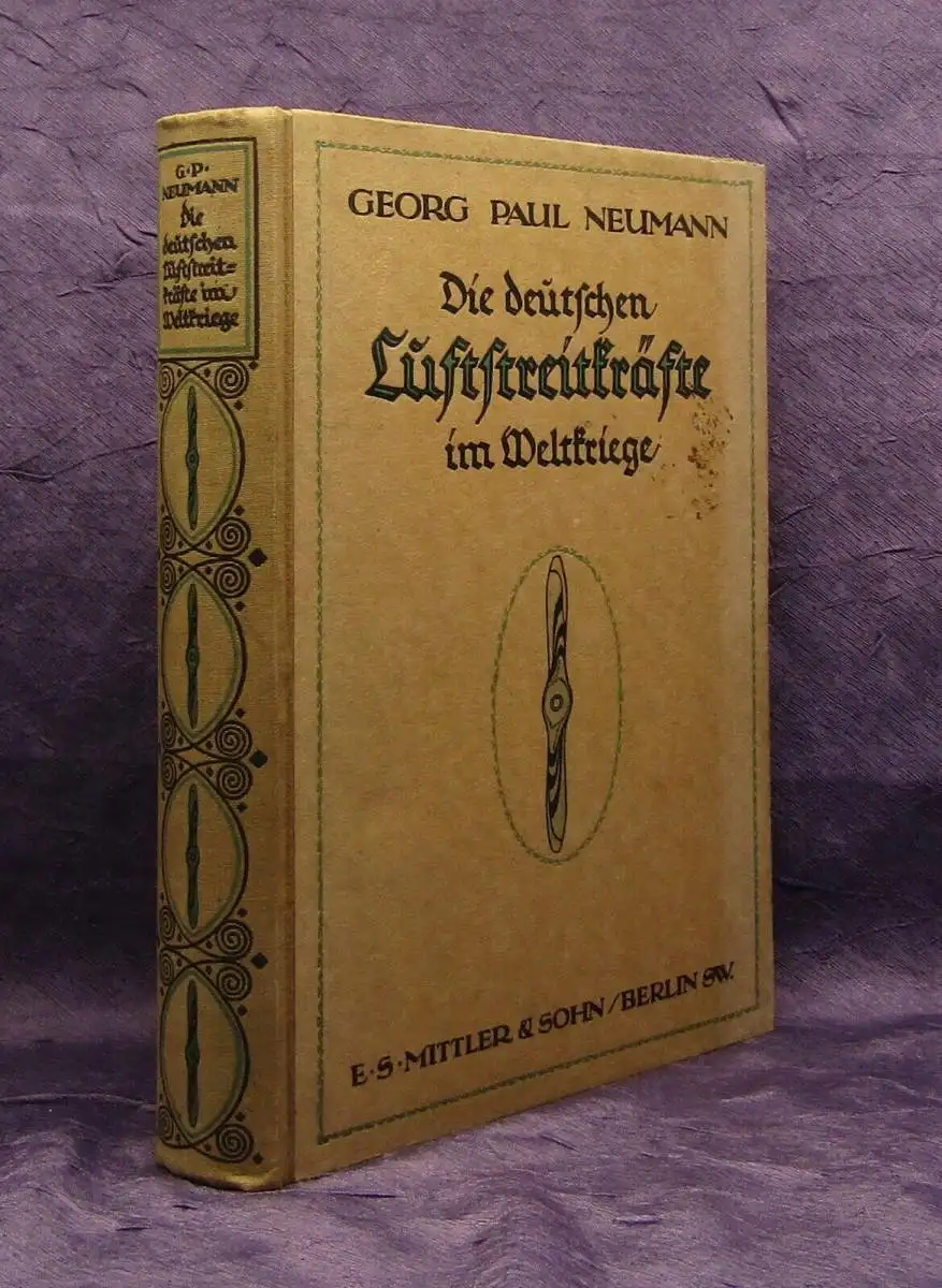 Neumann Die deutschen Luftstreitkräfte im Weltkriege 1920 Militaria Politik