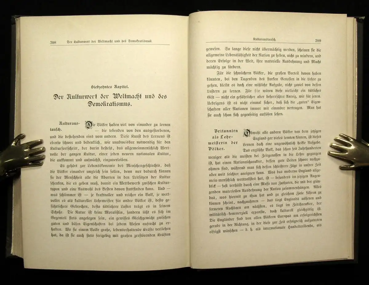 Steffen England als Weltmacht und Kulturpalast 1899 Politik Gesellschaft