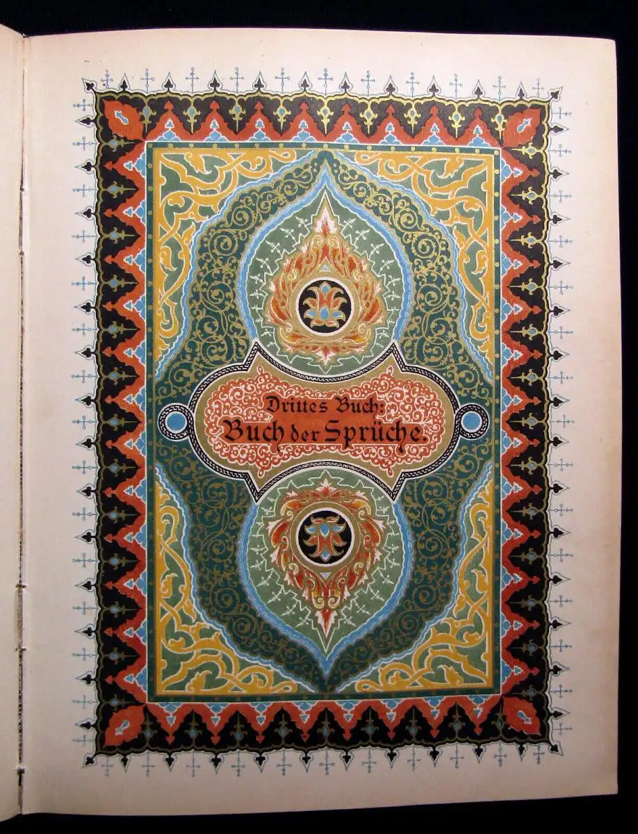 Bodenstedt Aus dem Nachlasse Mirza-Schaffy´s Neues Liederbuch 1873 Zamarski