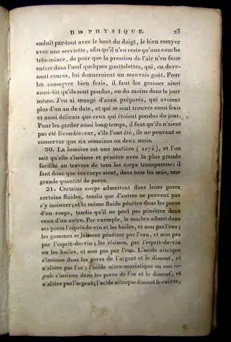 Brisson Traite Elementaire ou Principes de Physique 3 Bde.  1800  js