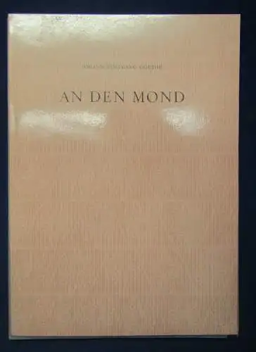 Konvolut Faksimile 4x Goethe 1x Theodor Storm Handschriften Gedichte um 1975  js