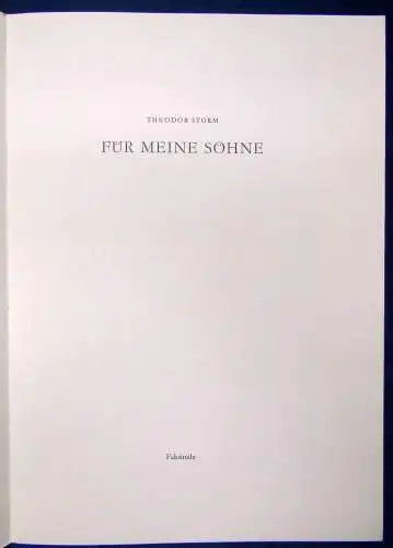 Konvolut Faksimile 4x Goethe 1x Theodor Storm Handschriften Gedichte um 1975  js