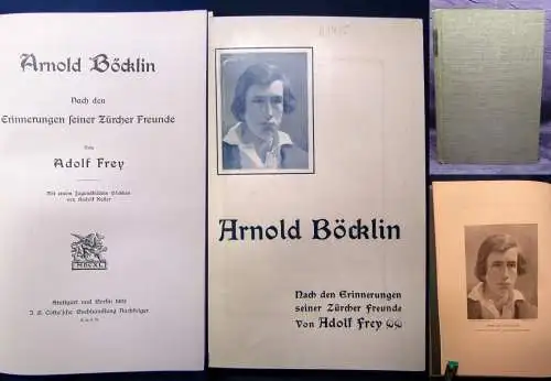 Frey Arnold Böcklin Nach den Erinnerungen seiner Zürcher Freunde 1903 js