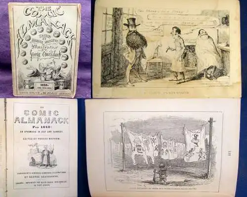 The Comic Almanack For 1848 An Ephemeris in Jest and Earnest by Cruikshank js