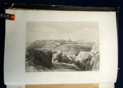 Abbe Jerusalem et la Terre-Sainte Heiliges Land 1865 Stahlstiche Israel js