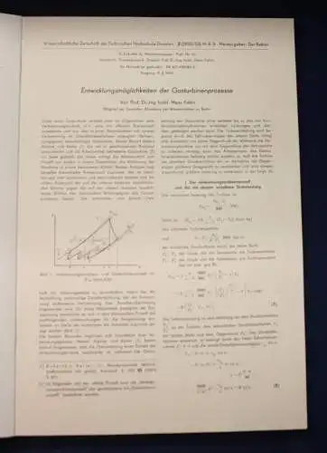 Wissenschaftliche Zeitschrift Heft 4/ 5 1952/ 53 Heft B Festausgabe Wissen  js