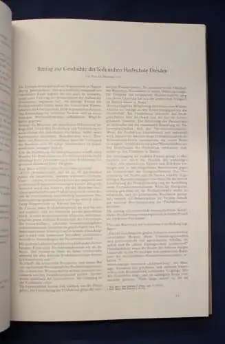 125 Jahre Technische Hoxhschule Dresden Festschrift 1953 Politik Wissen js