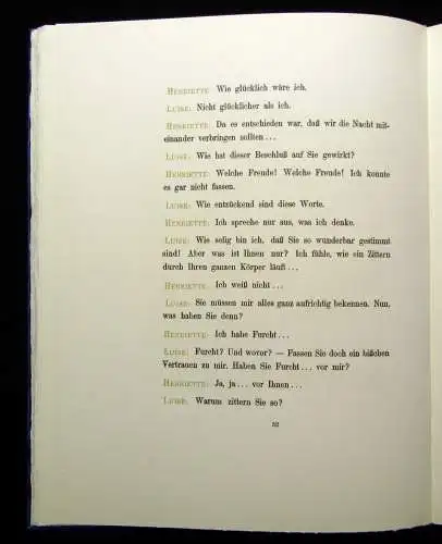 Prudhomme die Lesbierinnen Ein Dialog Faksimile Or. Schuber 1909 Erotica Erotik