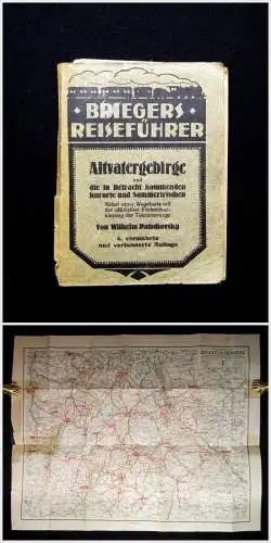 Patschovsky Briegers Reiseführer Altvatergebirge Kurorte u. Sommerfrischen 1928