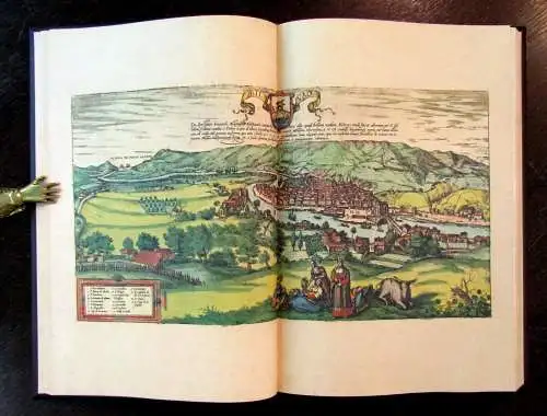 Braun und Hogenberg Faksimile/Reprint 1576 von 2016 Städtebuch, Atlas