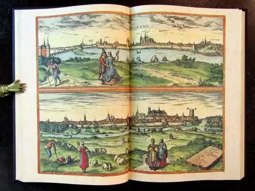 Braun und Hogenberg Faksimile/Reprint 1576 von 2016 Städtebuch, Atlas