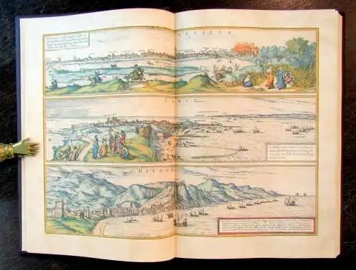 Braun und Hogenberg Faksimile/Reprint 1574 erschien 2014 Städtebuch, Atlas