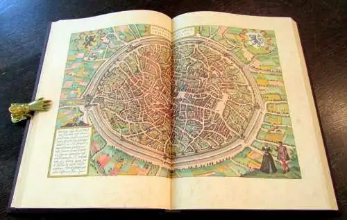 Braun und Hogenberg Faksimile/Reprint 1574 erschien 2014 Städtebuch, Atlas