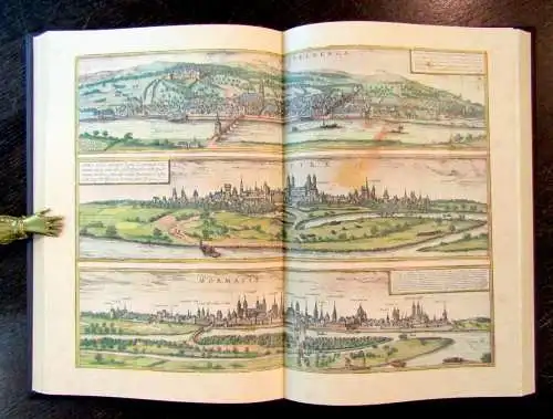 Braun und Hogenberg Faksimile/Reprint 1574 erschien 2014 Städtebuch, Atlas