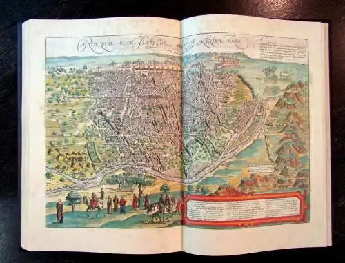 Braun und Hogenberg Faksimile/Reprint 1574 erschien 2014 Städtebuch, Atlas