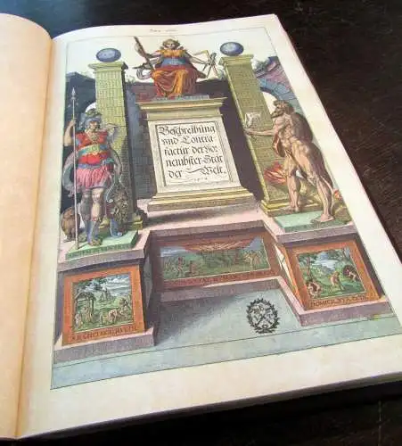 Braun und Hogenberg Faksimile/Reprint 1574 erschien 2014 Städtebuch, Atlas