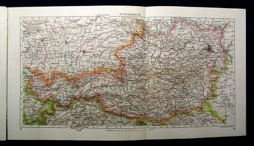 G. Freytag`s Welt- Atlas 255 Karten auf 142 Seiten 1925 Geographie Weltkunde