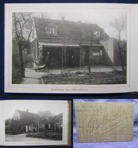 Leporello Bethesda in Niederlössnitz um 1912 selten Filiale Diakonissenhaus  js