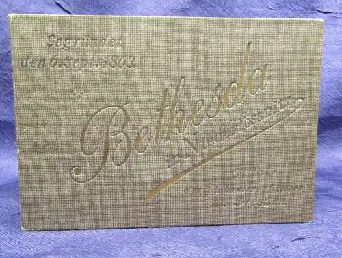 Leporello Bethesda in Niederlössnitz um 1912 selten Filiale Diakonissenhaus  js