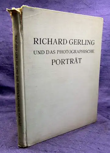 Kessel Richard Gerling und das photographische Porträt 1939 Kunst Technik sf