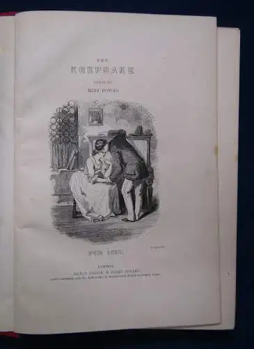 Miss Power The Keepsake Jahrgang 1857 Geschichte Andenken Kunst Kultur sf