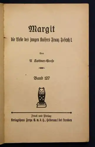 Grefe Frauen der Liebe Band 127 "Margit" um 1925 Liebesroman selten sf