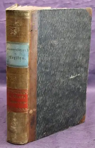 Allgemeine deutsche Real - Encyklopädie 8. Band "Kaaba bis Ligne" 1845 sf