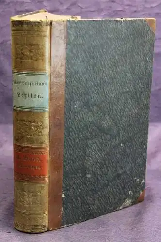Allgemeine deutsche Real - Encyklopädie 4. Band "D bis Entern" 1844 sf