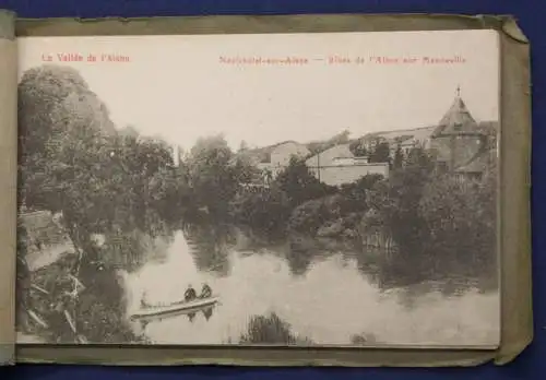 12 Ansichtskarten Postkarten Vallee de'l Aisne um 1920 Frankreich Fotografie sf