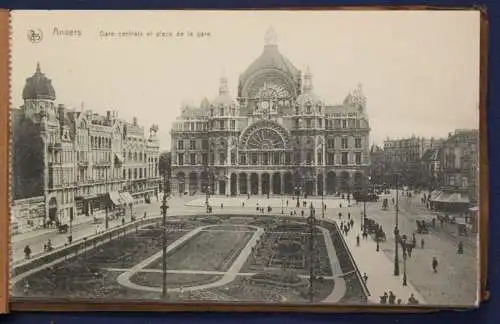 12 Ansichtskarten Postkarten Anvers um 1920 Belgien Fotografie Landeskunde sf