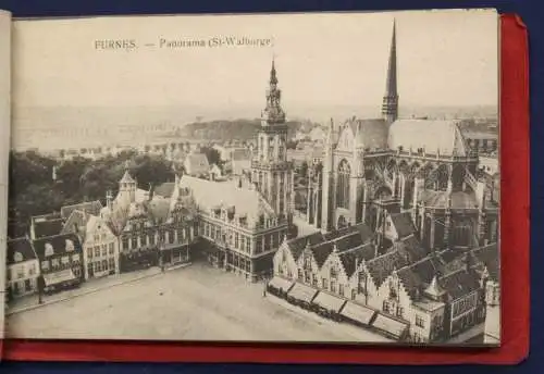 12 Ansichtskarten Postkarten West - Vlaanderen um 1920 Belgien Fotografie sf