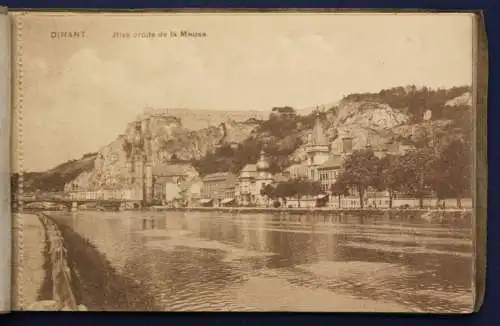 12 Ansichtskarten Postkarten Dinant um 1920 Belgien Fotografie Landeskunde sf