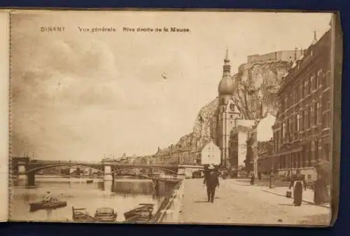 12 Ansichtskarten Postkarten Dinant um 1920 Belgien Fotografie Landeskunde sf