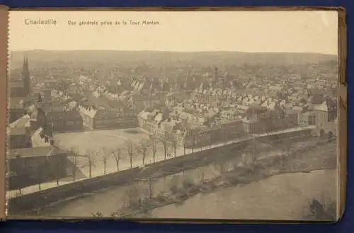 12 Ansichtskarten Postkarten Charleville um 1920 Frankreich Fotografie sf