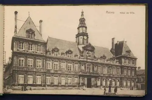 12 Ansichtskarten Postkarten Reims um 1920 Frankreich Fotografie Landeskunde sf