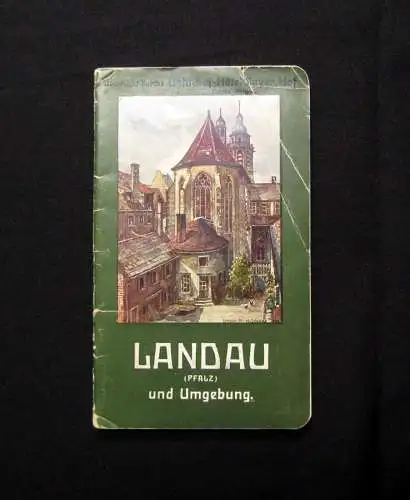 R. Lokay Landau Pfalz und seine Umgebung um 1910 Ortskunde Georgaphie