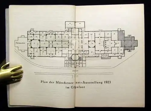 Münchner Kunstaustellung 1923 im Glaspalast 1.Juni bis 30. September Malerei