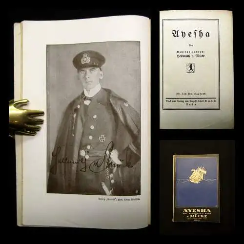 Kapitänleutnant Hellmuth von Mücke Ayesha 1915 Abenteuer Schifffahrten