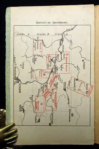 Kirsch Meinholds Routenführer Nr. 1 Sächsisch Böhmische Schweiz 1926