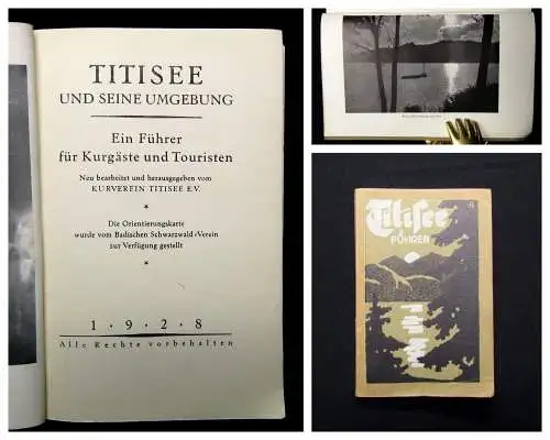 Kurverein Titisee; Titisee und seine Umgebung Ein Führer für Kurgäste 1928