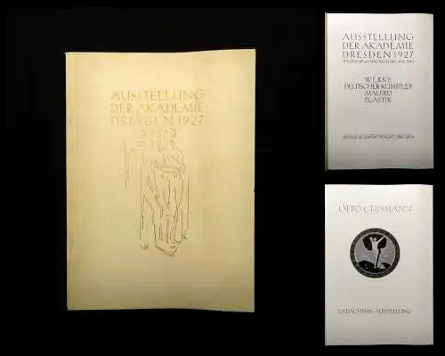 Ausstellung der Akademie Dresden 1927 Staatliche Gemäldegalerie Mai-Juli 1927