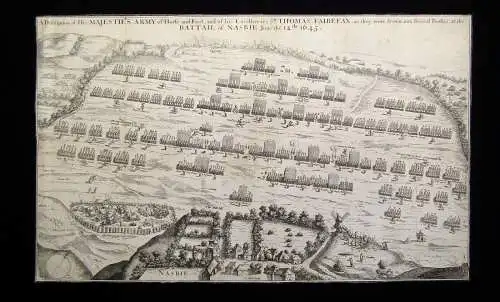 respresentation of the Armies of King Charles I and Sir Thomas Fairfax 1645