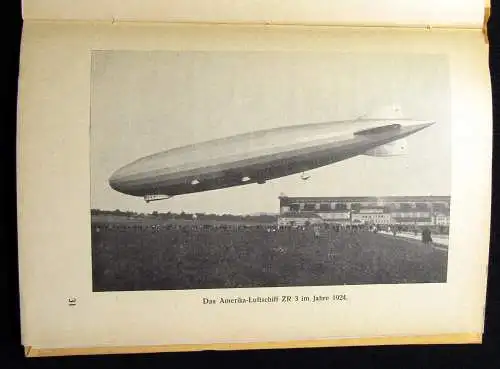 Eckener Das Werk des Grafen Zeppelin Heft 114 1928 4 photographische Aufnahmen