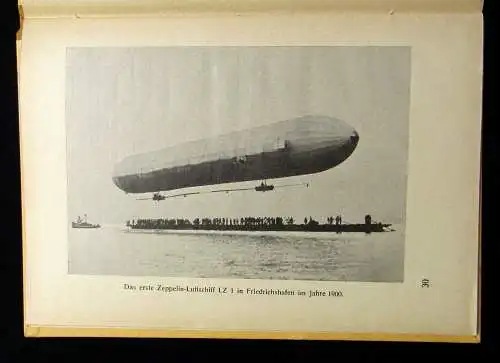 Eckener Das Werk des Grafen Zeppelin Heft 114 1928 4 photographische Aufnahmen